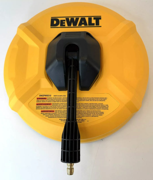 DEWALT 12" PULG/PO (304.8mm) Driveway Sidewalk Surface Cleaner DWZPWSC12