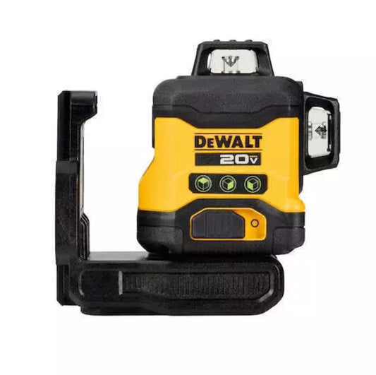 DEWALT 20V 3-Beam 360-Degree 3-Plane Laser Level (Tool Only) (DCLE34031B)